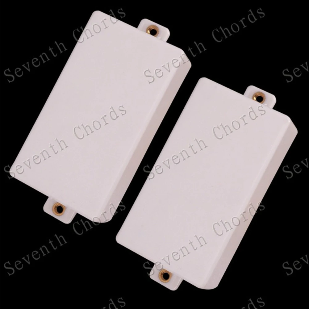 Brand New Easy To Use Practical Useful Humbucker Pickup Cover Shell Accessories Black/White For Electric Guitar