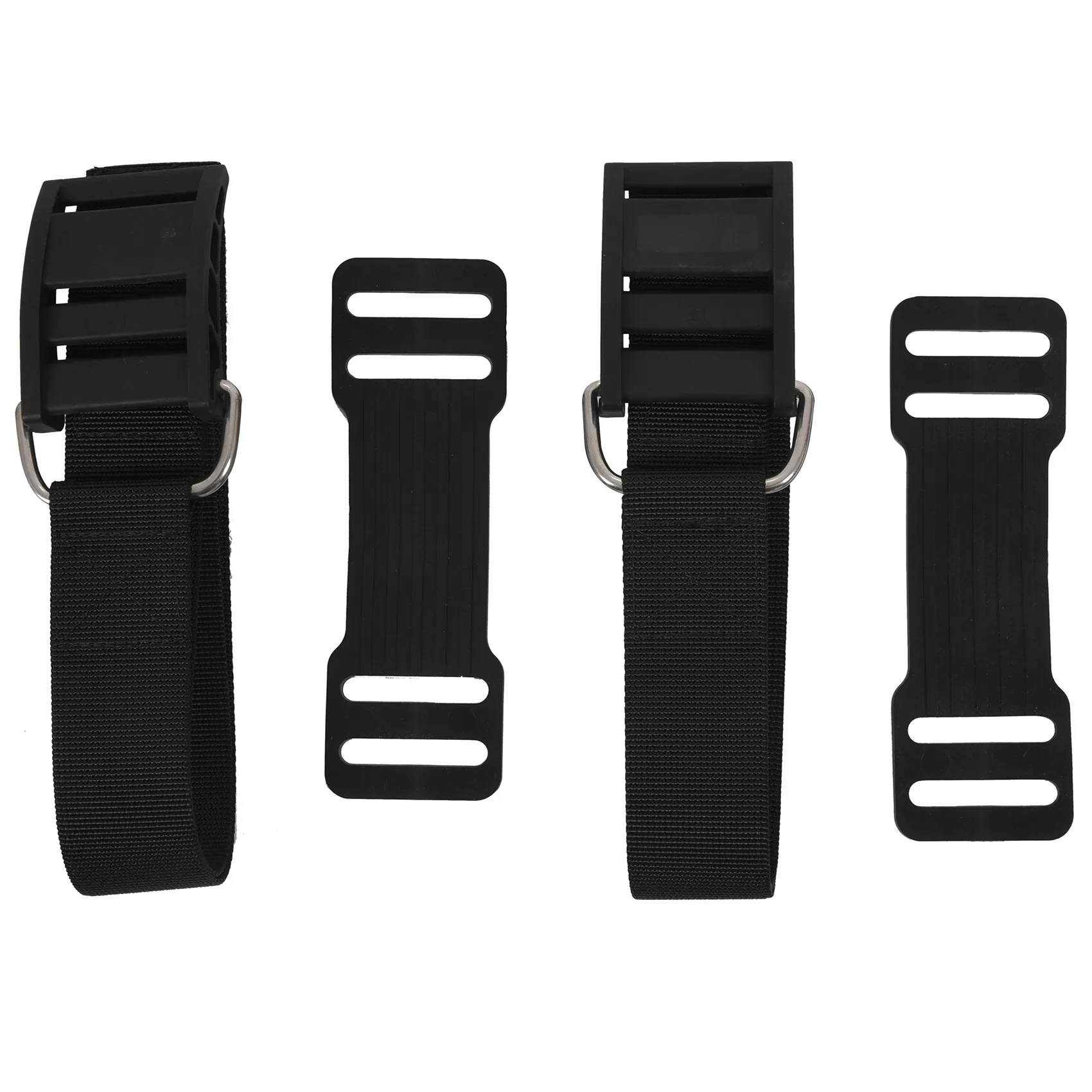 SLQZT 2 ชิ้นดําน้ําถังสายคล้อง BCD ถังสายคล้องคอน้ําหนัก Webbing เข็มขัดหัวเข็มขัด Diver อุปกรณ์