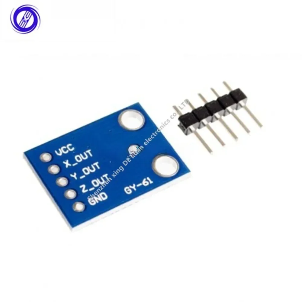 GY-61 ADXL335 three-axis accelerometer tilt angle module alternative MMA7260