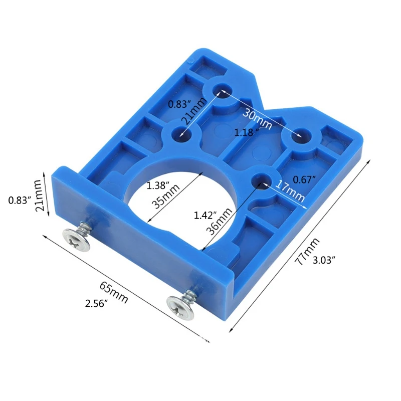 Door Drilling Guide 35mm Hole Puncher Woodworking Tools Woodworking Positioning Hole Opener Hinge Hole Locator
