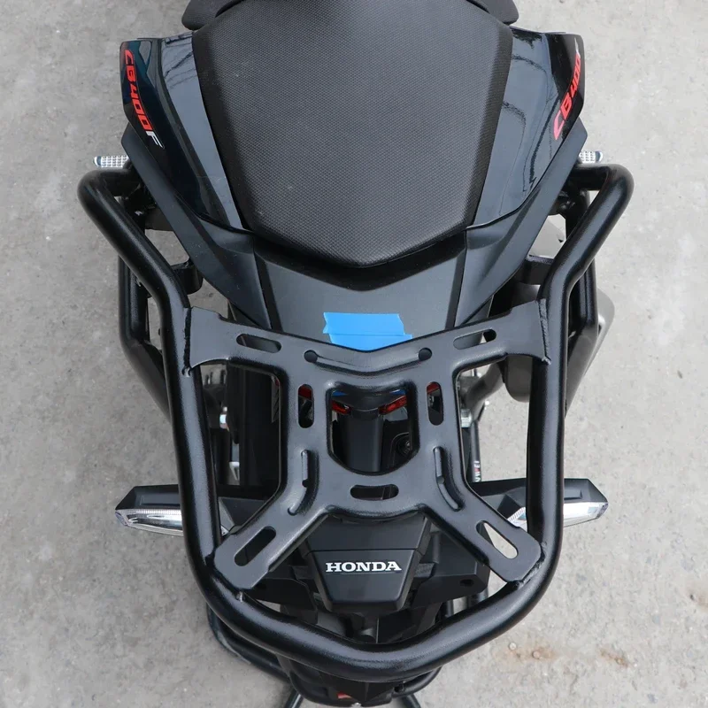 

Applicable to Wuyang Honda CB400F CBR400R rear tail rack rear shelf armrest tail box rack luggage rack modification