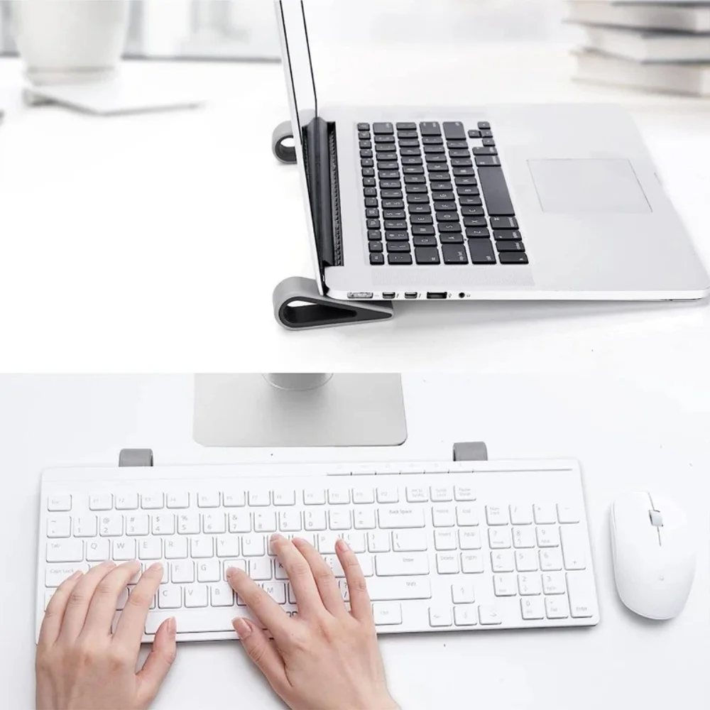 Creative Desktop Computer Height Stand Universal Ultra Compact Laptop Stand Portable Heat Dissipation Notebook Base Pad Holder
