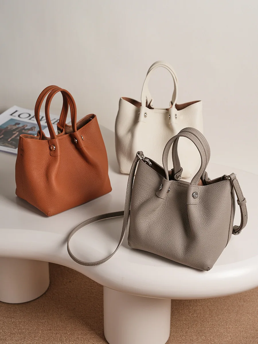 

Composite Bag High quality luxury Leather top-layer cowhide tote bag with storage bag crossbody bag shoulder bag handbag