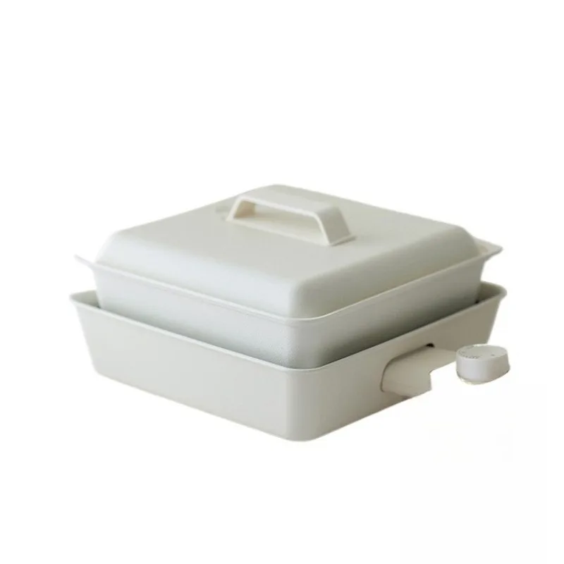 Multifunctional cooking pot Household roasting and rinsing integrated pot Roast meat Cooking, frying and stewing Mandarin duck