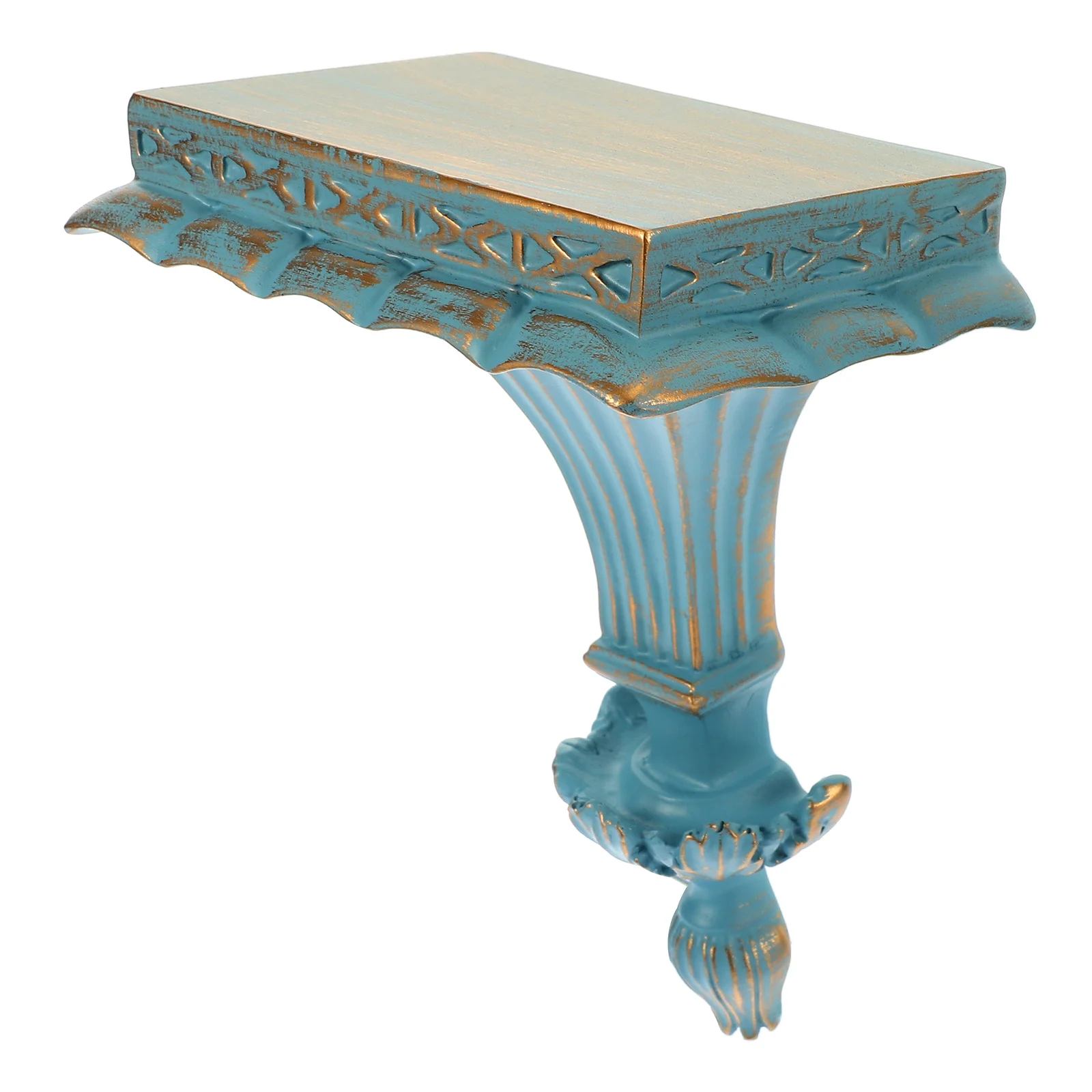 

Wall Decorative Shelf Resin White Floating Shelves for Room Nordic Style Home Storage Display Plant Holder