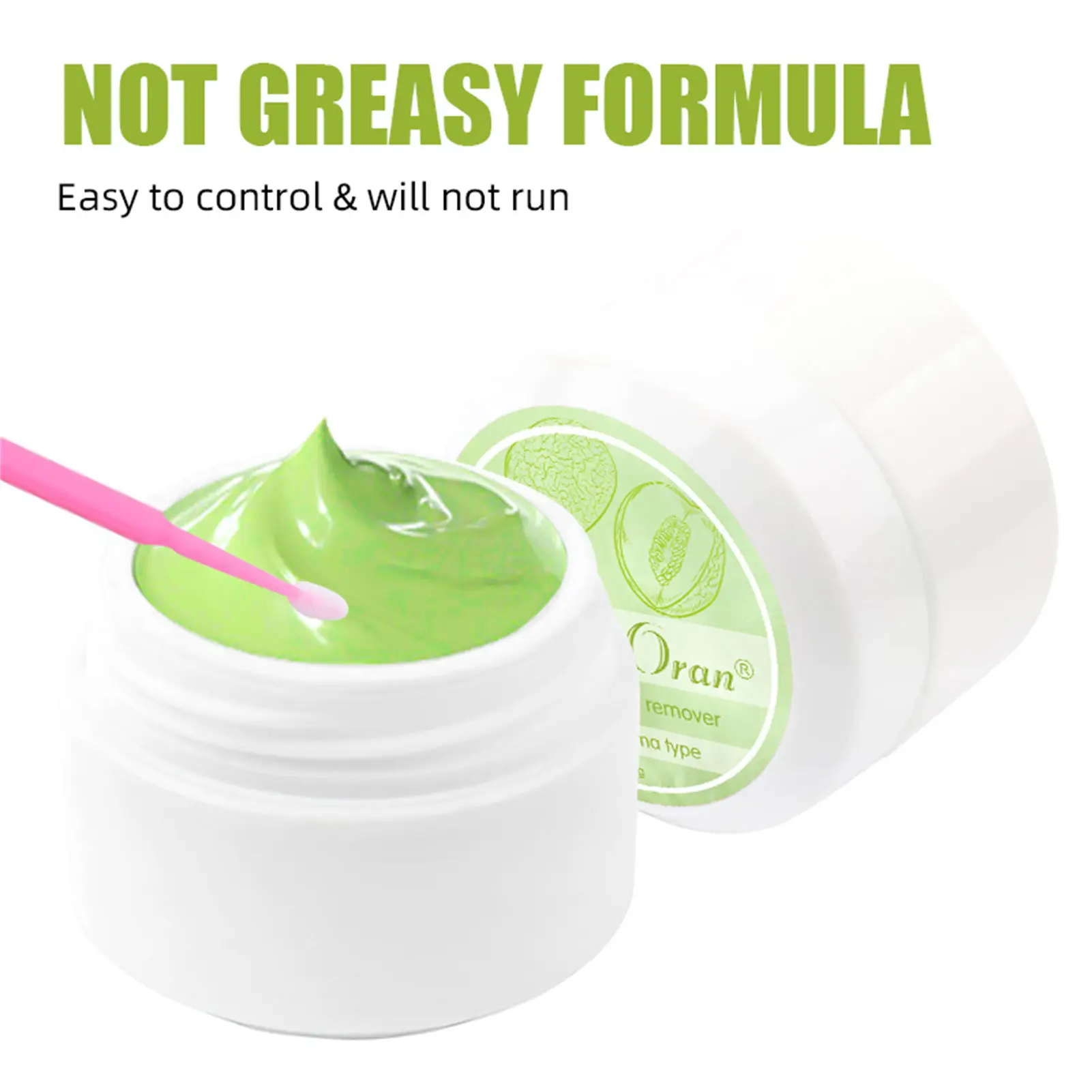 Eyelash Extension Remover Cream Fast Acting Removing Eyelash Extension Glue for Eyelash Extension Grafting Use