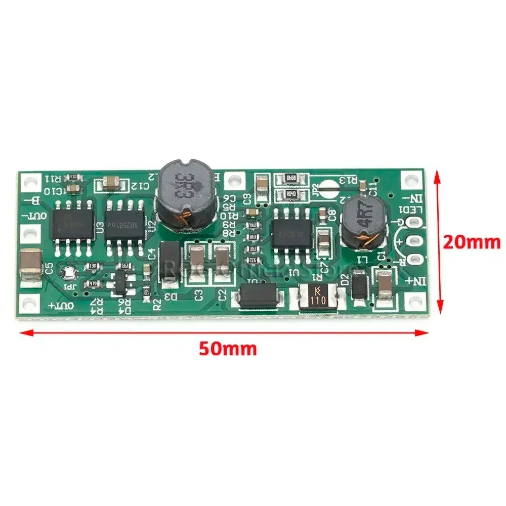 DC 5V 9V 12V Charging Step Up Booster Module for 18650 Lithium Battery UPS Voltage Converter Protection