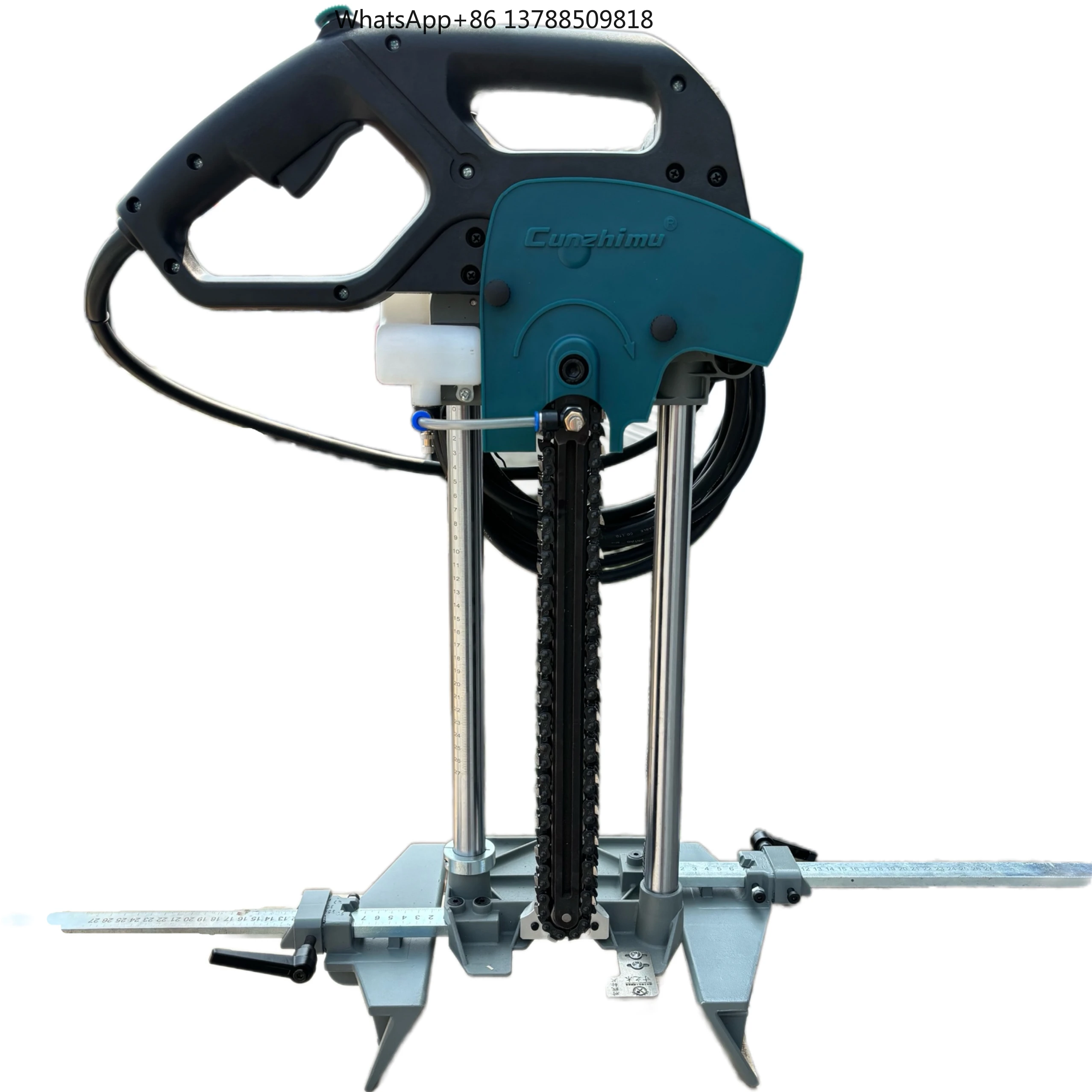 

27-сантиметровый бесщеточный портативный станок для врезки пазов в дерево, для древней архитектуры и павильонов, сверлильный станок для обработки древесины