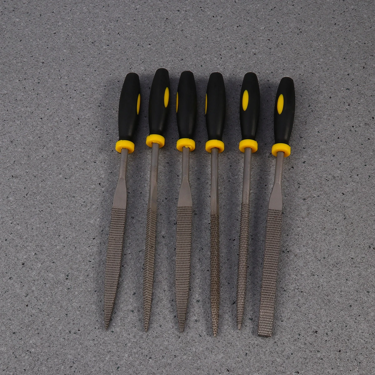 6Pcs Durable Construction Mini File Set Uncompromising Quality Rasp Cut Teeth For Various Materials