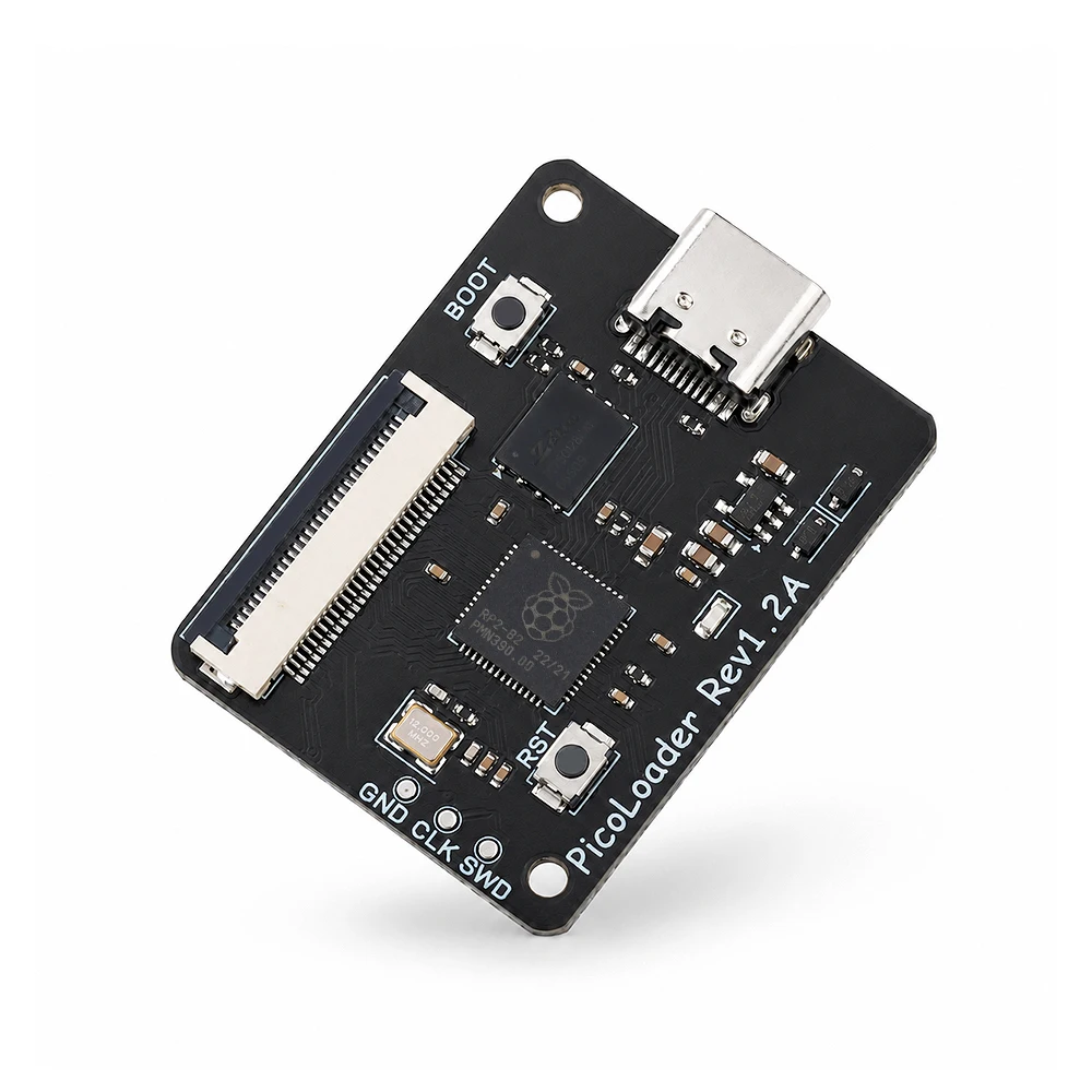 Schwarzes 16MB PicoLoader Rev1.2A SPI-Flash-Kit ohne Löten mit vorinstallierter Firmware, unterstützt SD Gecko SD2SP2 GC2SD für GameCube-Konsole – Detail 5