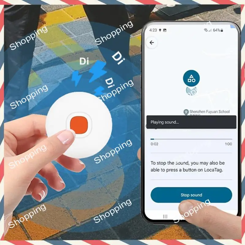 

M20K Google для Android «Знайди мое устройство», трекер Airtag, смарт-тег, Bluetooth-поиск, локатор, поиск, черный