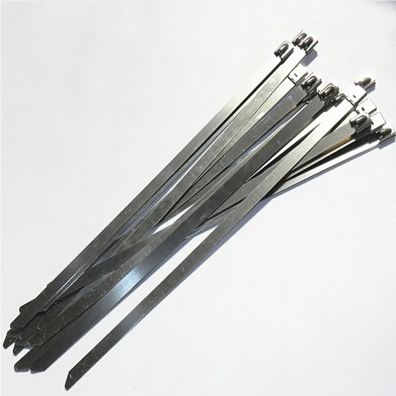 7.9*500mm A Lot =5000 Pcs Material 304 Stainless Cable Tie(ball Lock) Wide:7.9mm  Long:500mm,Fast Shipping