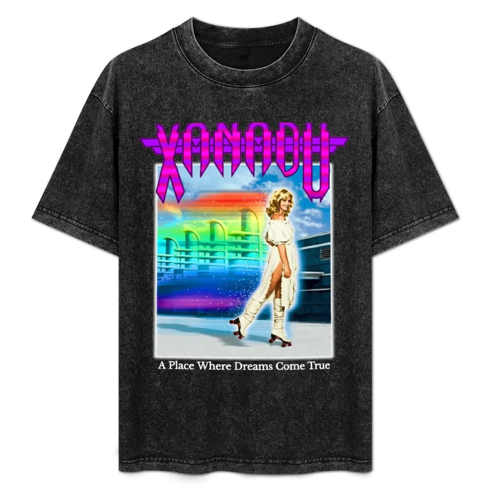 

Xanadu (Transparent) Roller Skating T-Shirt sports fans summer tops new edition mens tall t shirts