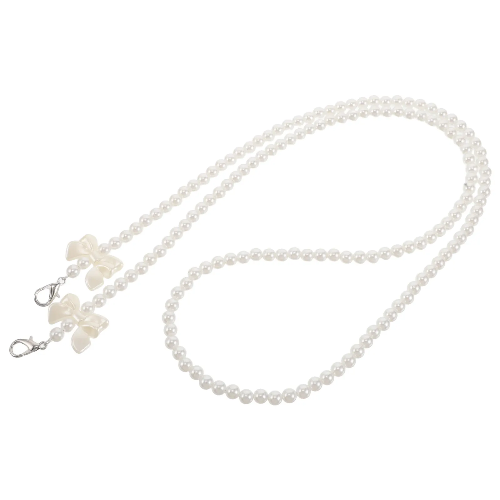 Dress Zipper Puller Alloy Lobster Clasp 47 Inch Beaded Chain Zip Pull Assistant Tool for Back Zippers Long Dresses