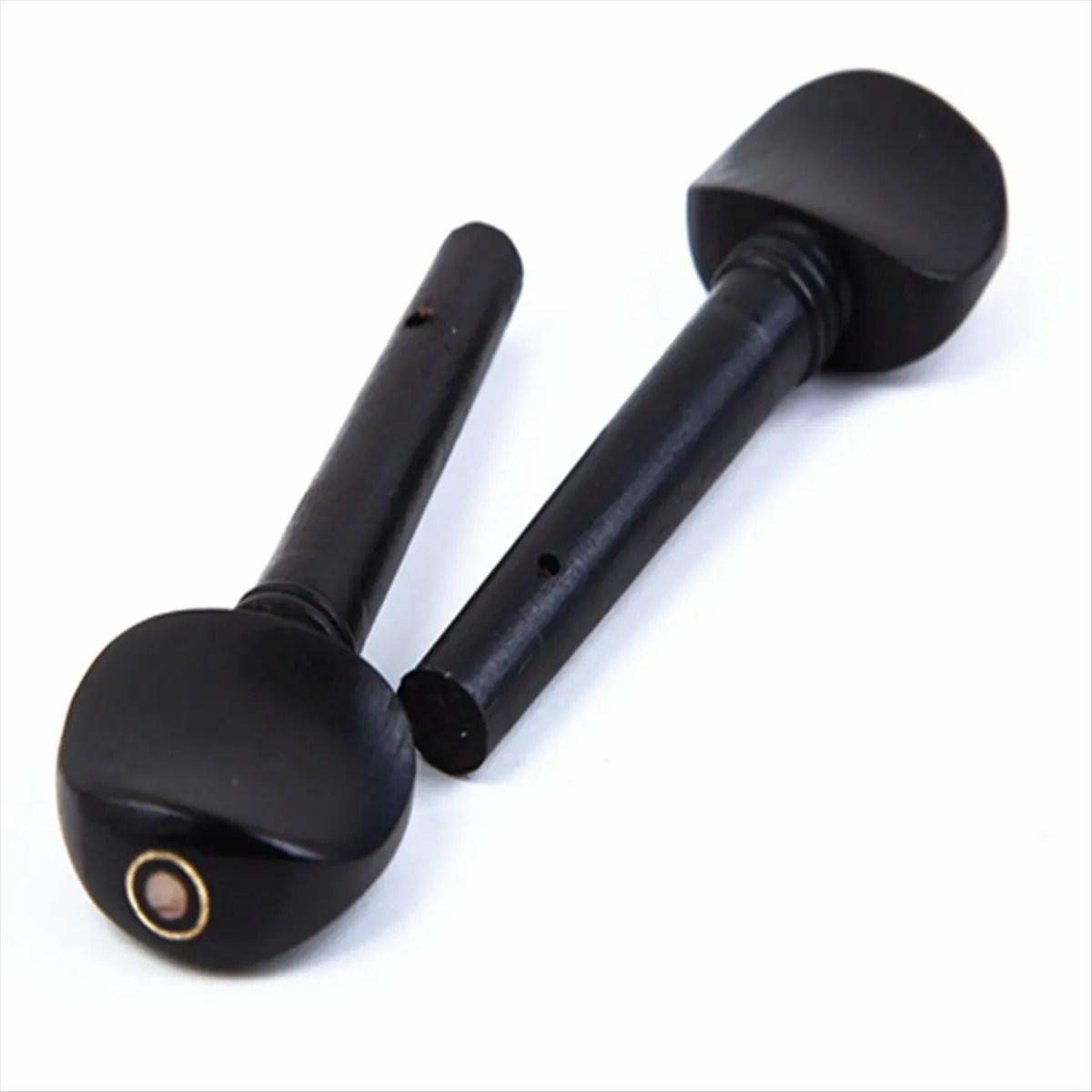 T34C Violin Ebony Pegs with Fisheyes Violin Tuners Violin Accessories 3/4 - view 4