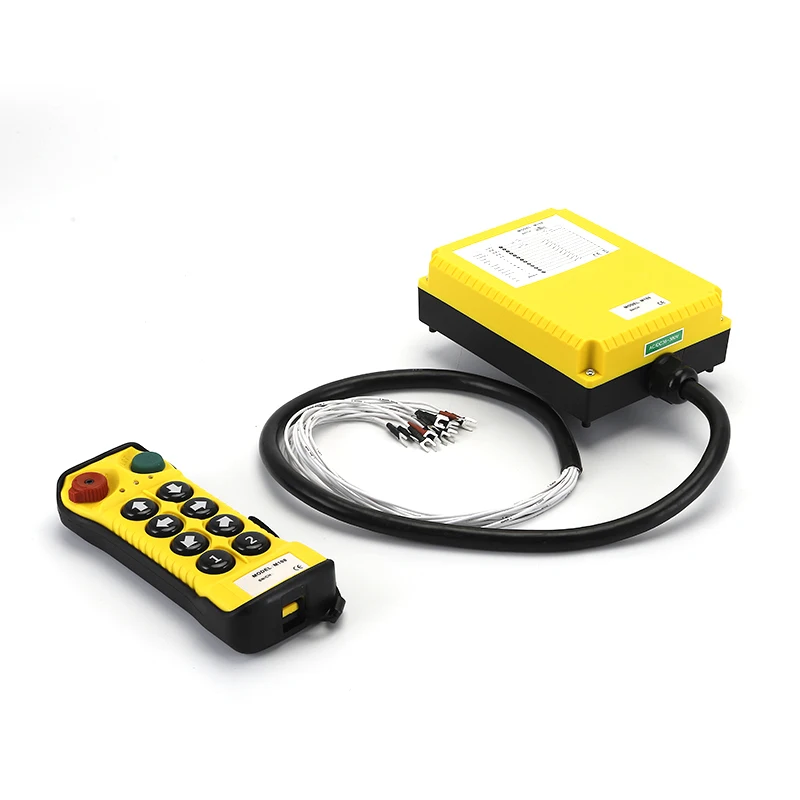 Imagem -06 - Chave de Controle Remoto Rádio Industrial Controle Remoto Guindaste Interruptor Pressão Reconjunto Rádio Controle Remoto Guindaste 8