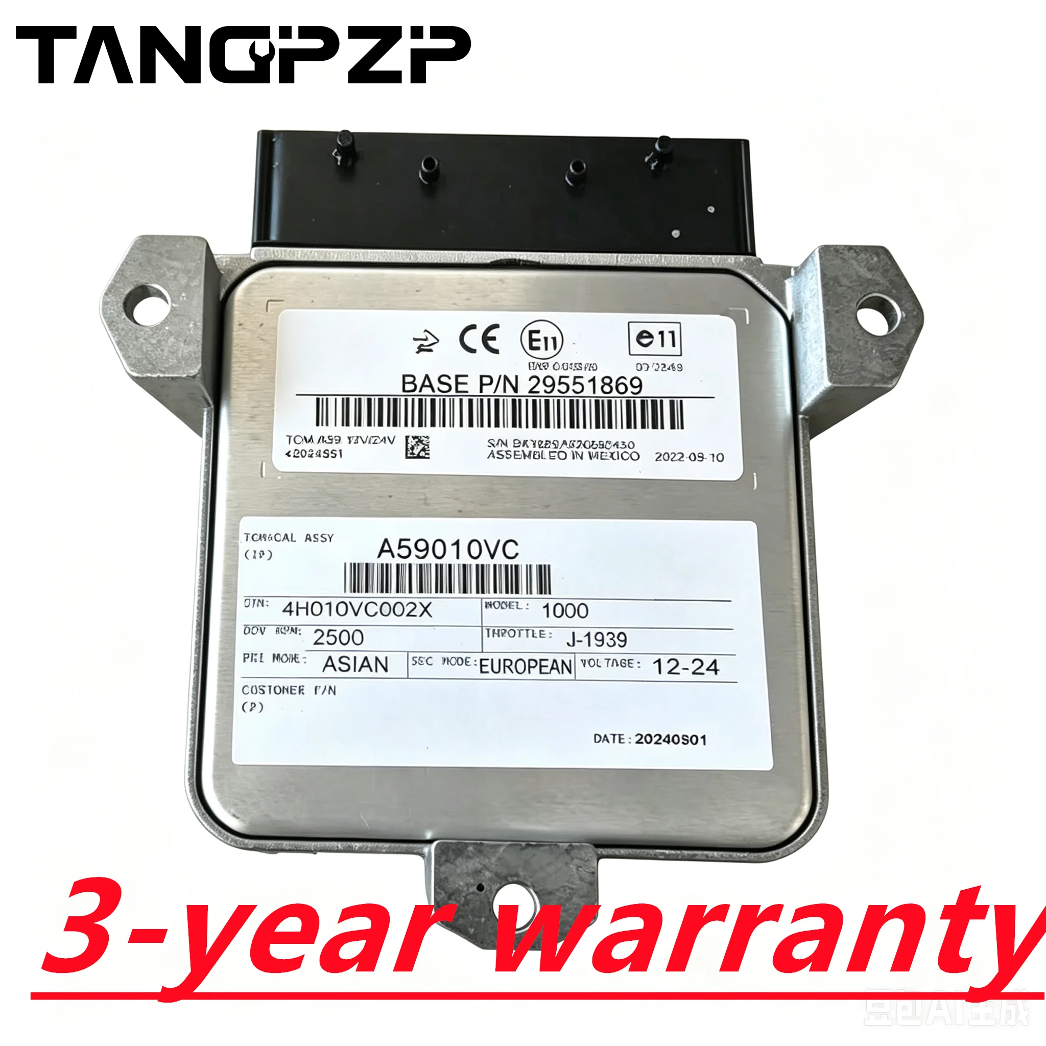 

29551869 29556884 29550691 29556884 TCU+CAL ASSY VOLTAGE12V-24VTransmission Control Module Original Used FOR Allison A59 A63
