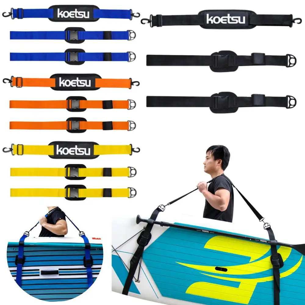 Surfboard Shoulder Strap Adjustable Stand Up Surf Paddle Board Strap Sups Board Carrier Accessories Portable Paddle Board Sling
