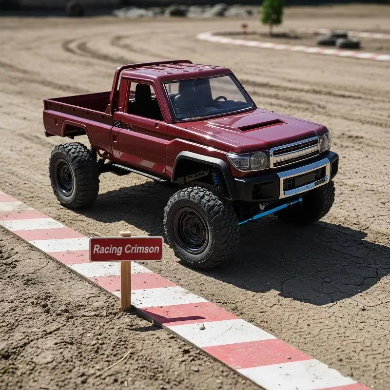 Mn Rc Crawler Rubber Beadlock Tires 74mm With Extended Body Post For Mn 82 82S Rc Off Road Climbing Car Upgrade Parts
