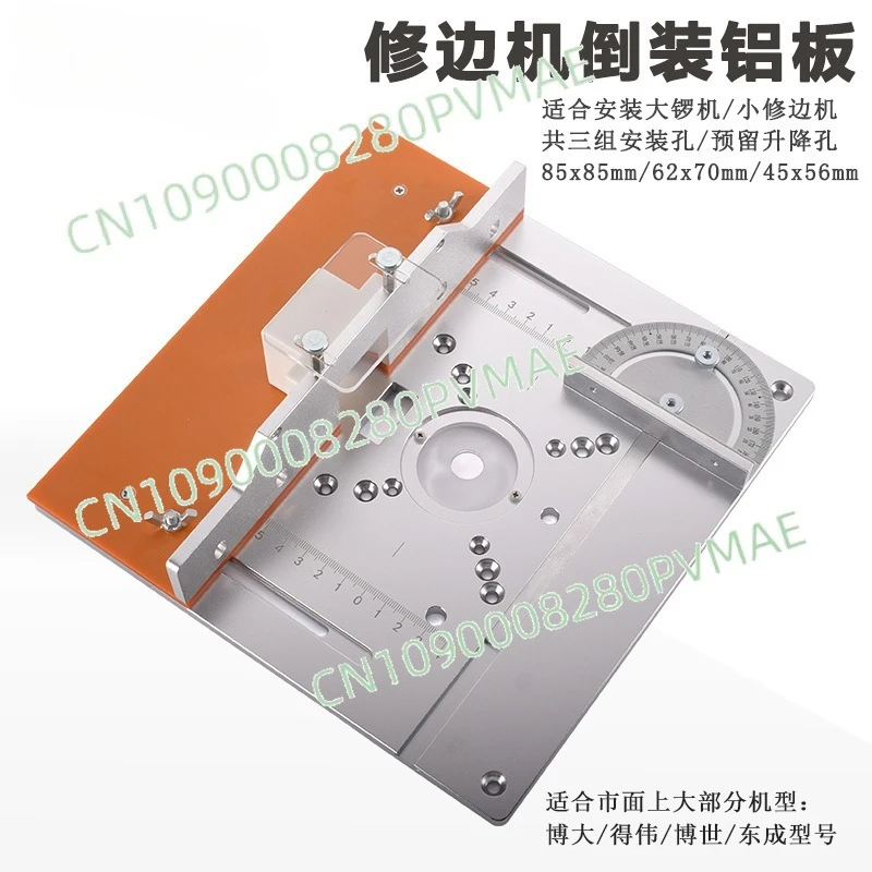 

Woodworking engraving machine flip-chip board bakelite milling countertop chamfering trimming slotting