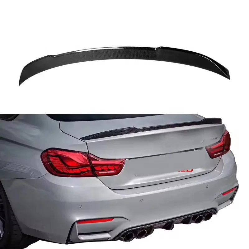 

Carbon Fiber Rear Spoiler for BMW M3 F80 M4 F82 2014-2018 Tail Wing Back Trunk Car Accessories Body Kit