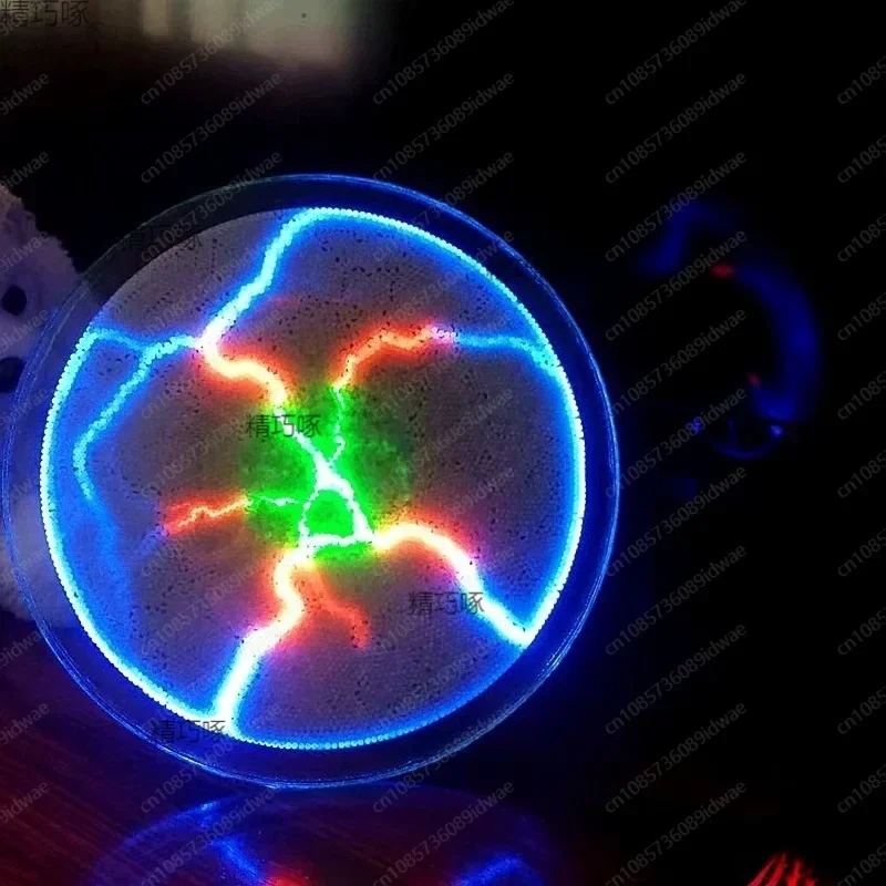 

Диск с голосовым управлением Ионный шар Флэш-диск Волшебный шар Индукционный диск 6-дюймовый обучающий инструмент для школы научного и технологического музея