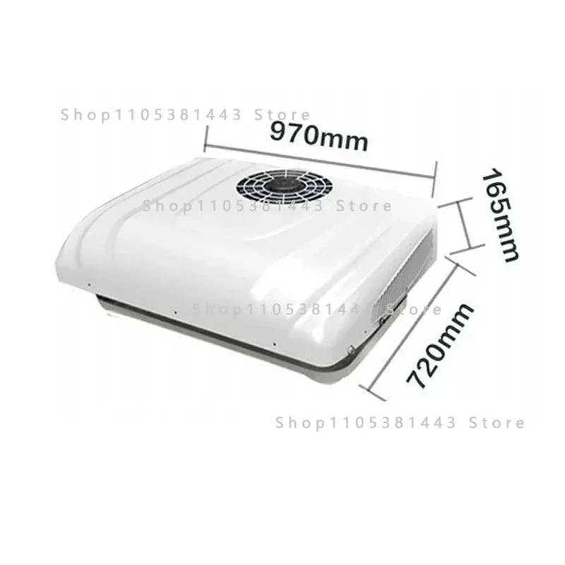 12v24v Electric Scroll Cooling Heating Air Conditioning Suitable for Rv Truck Car Air Conditioning Overhead All-In-One