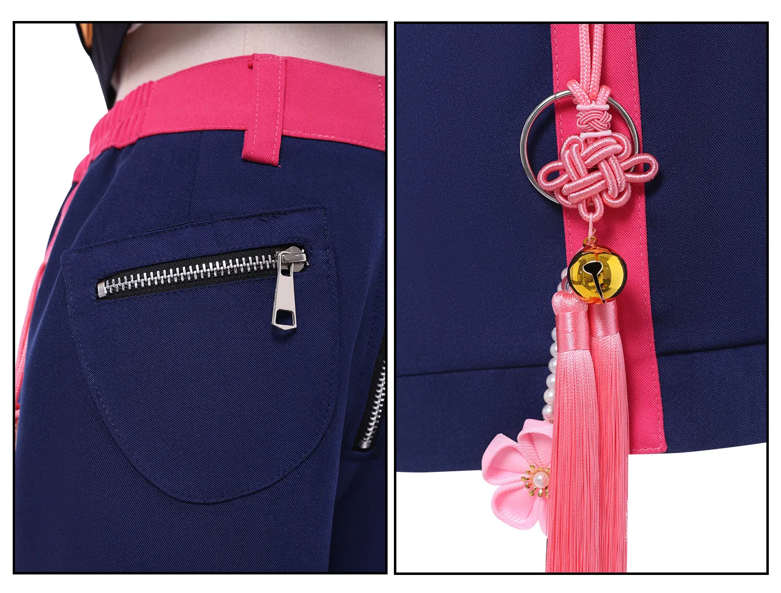 K-Pop Mira Rumi Zoey Demon Hunters Costume Cosplay Parrucca per le donne Vestiti Kpop Girl Group Idol Outfit Vestito di Carnevale di Halloween