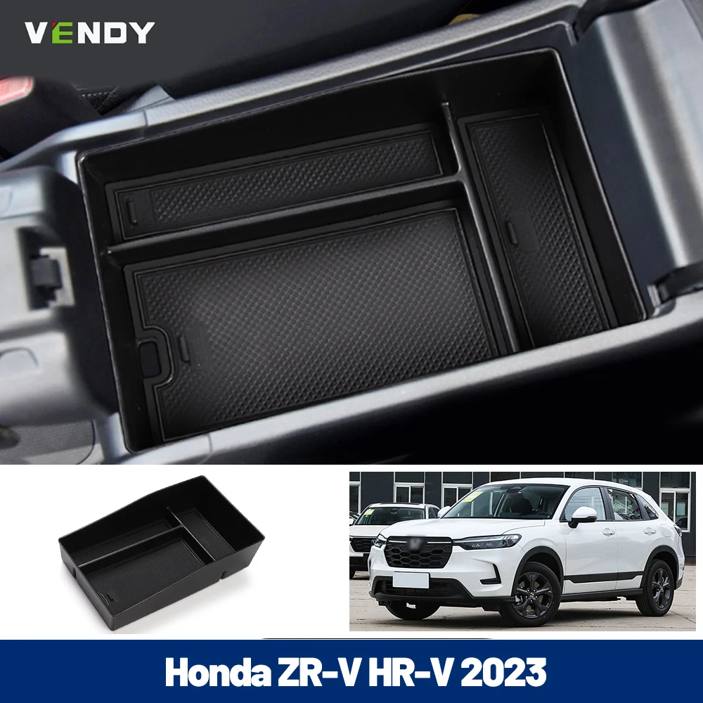 

Car Center Armrest Storage Box For Honda ZR-V HR-V 2023 HRV ZRV Container Glove Tray Organizer Case Car Interior Accessories