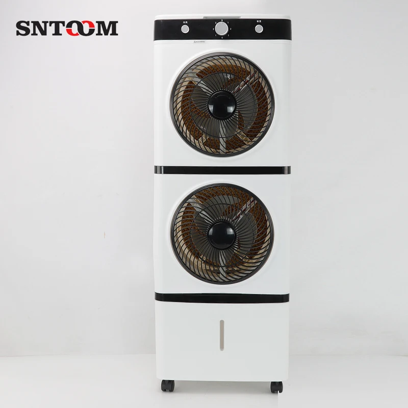 Dual-Layer Air Cooler Mute Mobile Water Filling Fan Home Office Cooling Multi-Gear Refrigeration Heat Exchange Equipment view 4