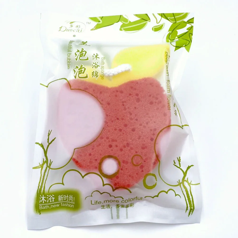 

4pcs Ball Sponge Kids Toddler Scrubber Baby Bathing Brush Soft Sponge Body Cleansing Exfoliating Shower Accessories