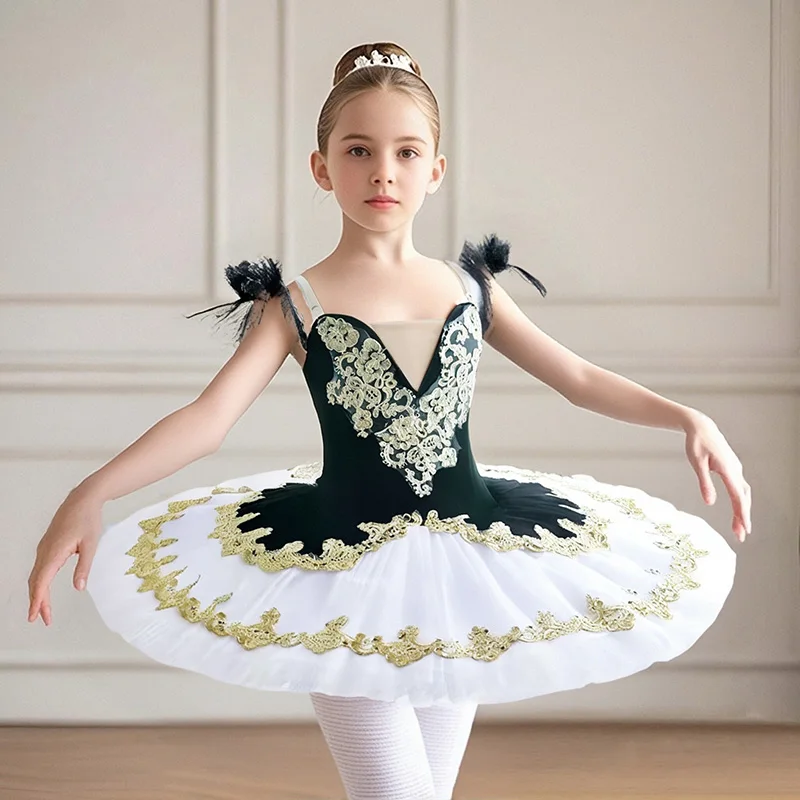 adult-kids-long-professional-ballet-tutu-swan-lake-ballet-costume-ballerina-ballet-dress-girls-performance-dancewear-velvet-top