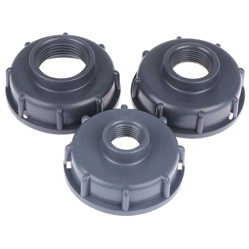 1Pc Durable Ibc Tank Adapt S60X6 Coarse Threaded Cap 60mm Female Thread To 1/2 