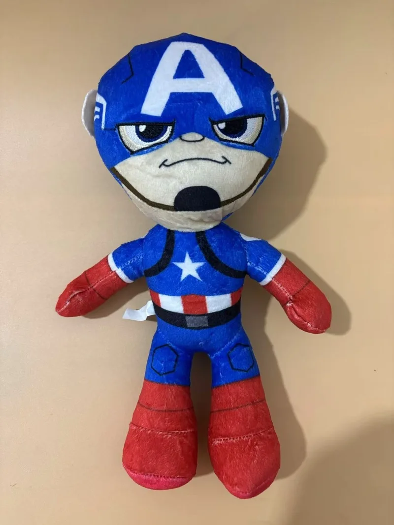 Heißer Verkauf Marvel 30 cm Parallel Universum Avengers Spider Man Iron Man Hulk Kapitän Plüsch Spielzeug Puppe Urlaub Geschenk für Kinder