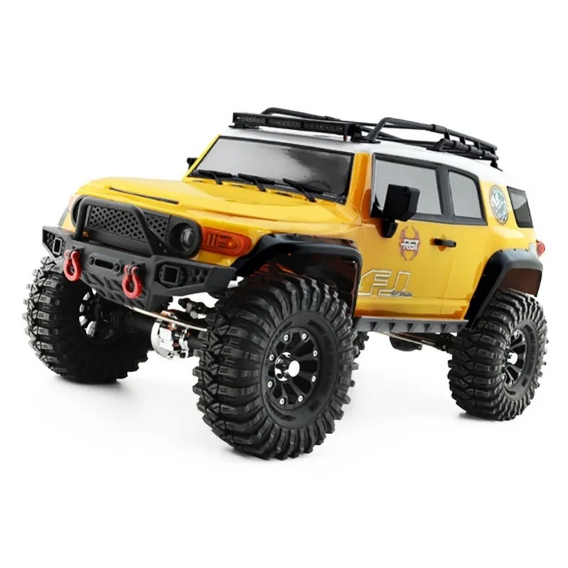 RGT EX86120 Skala 1:10 Truk RC Crawler 4WD Off-Road dengan Sasis Logam & Peredam Kejut Oli Mobil Remote Control Profesional untuk Hadiah Ulang Tahun