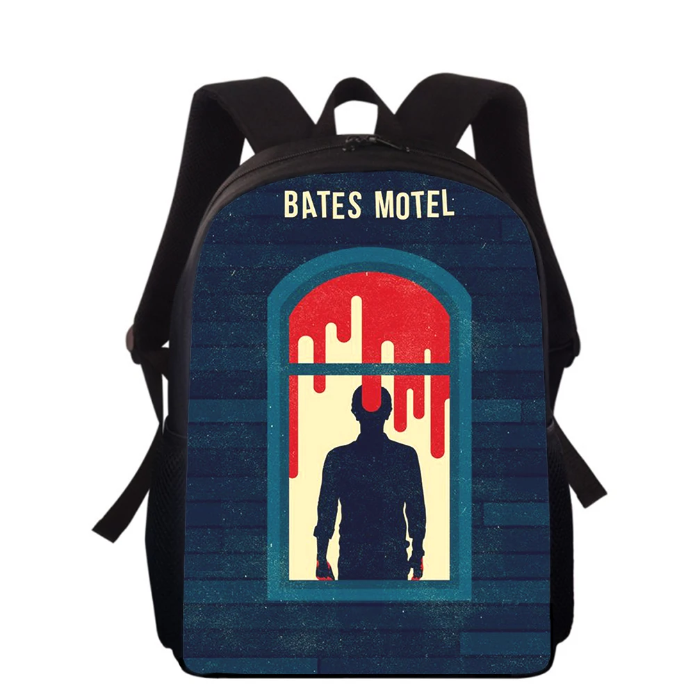 

Bates Motel 16" 3D Print Kids Backpack Primary School Bags for Boys Girls Back Pack Students School Book Bags