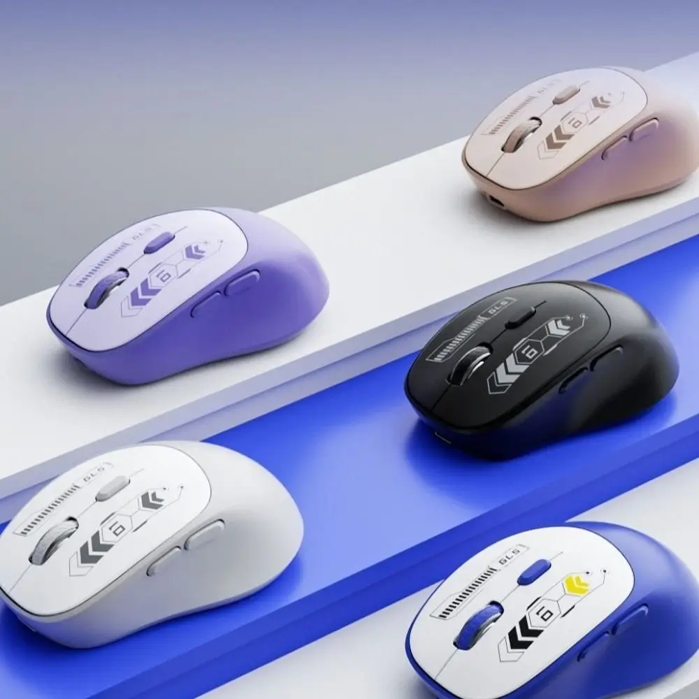 Dual Mode Wireless Gaming Mouse Type-C Quiet Click 2.4G Wireless Mouse Ultra Long Battery Rechargeable Bluetooth Mouse Laptop