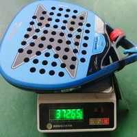 NOX Top 1 High Quality, Professional Padel Tennis Racket, Soft Face, Carbon Fiber, Lightweight, Fashionable EVA Sport Racquet 6