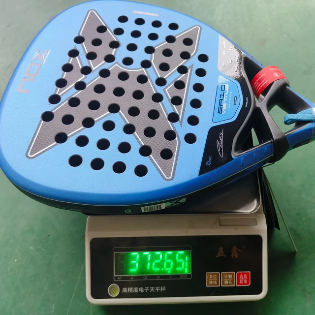 NOX Top 1 High Quality, Professional Padel Tennis Racket, Soft Face, Carbon Fiber, Lightweight, Fashionable EVA Sport Racquet 6 NOX Top 1 High Quality, Professional Padel Tennis Racket, Soft Face, Carbon Fiber, Lightweight, Fashionable EVA Sport Racquet 6