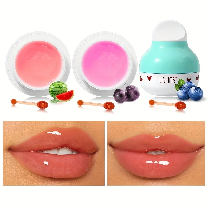 Pflegende schlafende Lippen balsam Tag und Nacht nähren Lippen maske Schlaf hydratisierte Pflege Lippen pflege Lippen befeuchten schützen Glanz