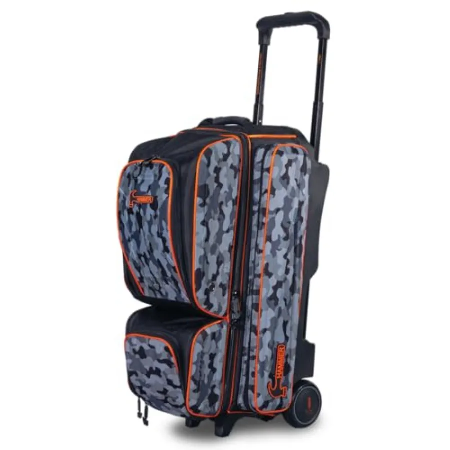 

Сумка для боулинга с тройными роликами Hammer Gauntlet для профессионального и практического использования. Особенности. Прочная конструкция. Несколько роликов.