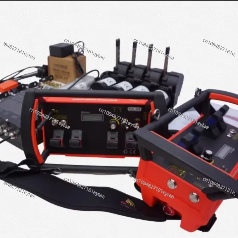 4 Joystick IP68 Waterproof Crane Remote Control, for Truck-Mounted Crane, Clutch Motor Contact with Joysticks
