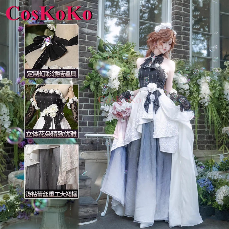 

CosKoKo Psychologist/Ada Mesmer Cosplay Costumes Game Identity V The Prelude To Spring Formal Dress Halloween Role Play Clothing
