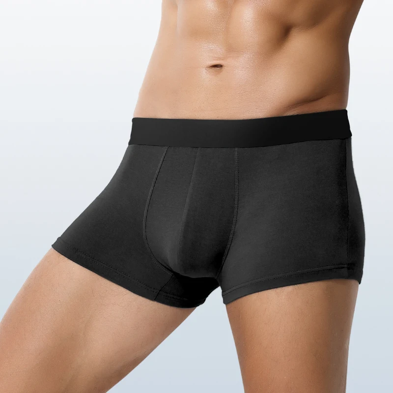 Men's underwear wholesale Europe and the United States cross-border ice silk boxers English size boxers large size shorts