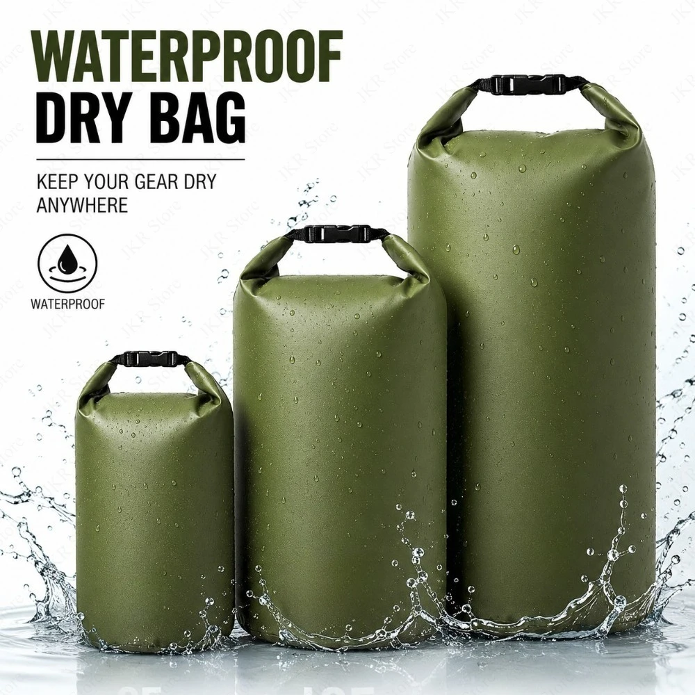 8L 40L 70L PWaterproof Dry Sackortable Travel Storage Bag for Swimming Boating Camping Outdoor Gear Floating Canoeing Rafting