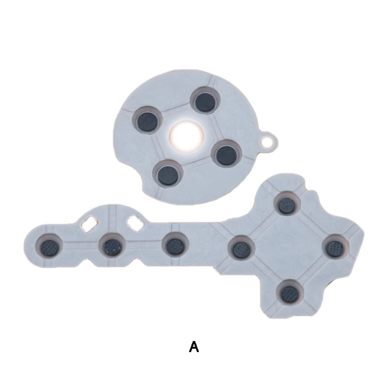 Yuxi แผ่นยางสำหรับ Xbox360, 1ชุดสำหรับเปลี่ยนตัวควบคุมปุ่มเปลี่ยนปุ่มนำไฟฟ้า