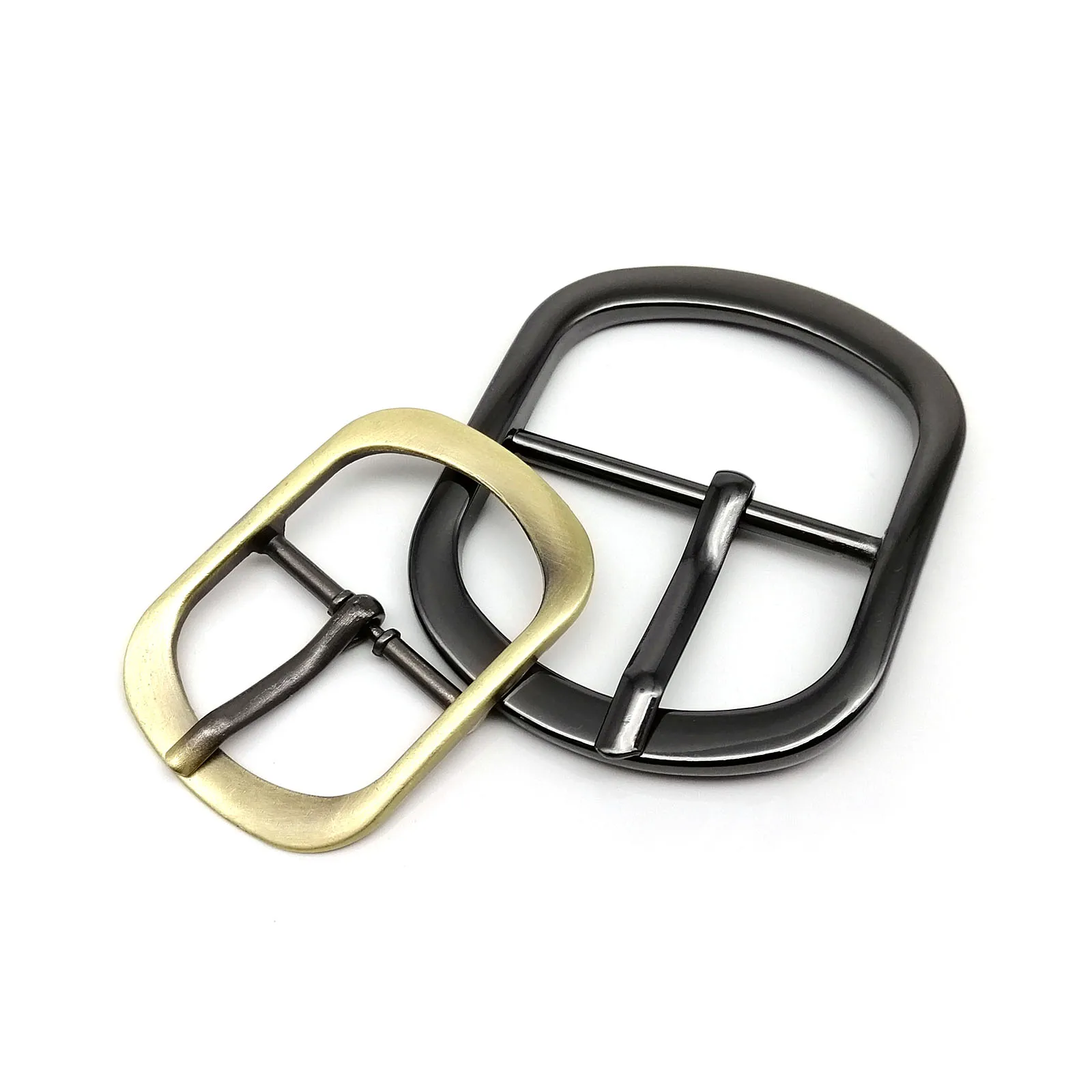 2 stücke Metall Leder Hand Tasche Geldbörse Schuh Gurt Schulter Gürtel Einstellen Roller Pin Schnalle Snap Clips Rechteck Oval O ring Reparatur DIY – Detail 4