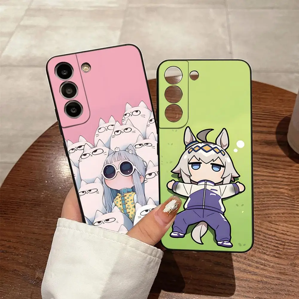 U-Uma Musume Pretty Derby Oguri Cap Handyhülle für S23 Samsung S26 S25 S24 Ultra S22 S20 Fe S21 Plus A16 A54 A34 A53 Rückseite