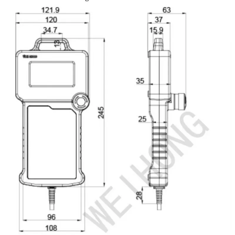 TEBAK CNC Router 3-axis 4-axis Controller NK105 G2 G3 Handle DSP Controller Original Engraving Machine Motion Control System
