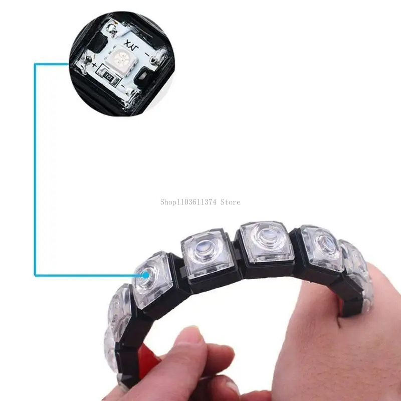 2Pcs DC12V Navigation Lights Marine Boat Navigation 9LED Lights Red Green Lamp